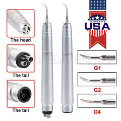 Dental Ultrasonic Air Perio Scaler Escalador Higienista Pieza de mano 2/4-Hoyos