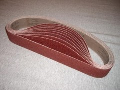 25PCS 1×42 inch Sanding Belts Belt Sander Sandpaper 60 80 120 150 240 400 Grit