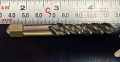 OSG GTD 3/8”-24 Spiral Flute Plug Tap GH4 3FL 3S/P USA 1236800 ONE TAP