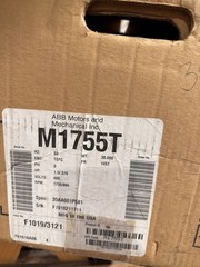 Baldor M1755T – (2 spd) 1.5/.375HP, 1735/865RPM, 3PH, 60HZ, 145T, 352