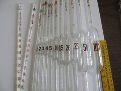 FISHERBRAND LABWARE~ 11 Pc. VOLUMETRIC PIPETTES ~ Science Projects, Collections!