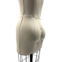 Professional Dress Form Mannequin, Collapsible shoulders, adjustable height sz12