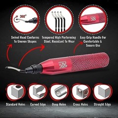 Deburring Tool with 15 High-Speed Steel Blades for Metal, PVC, Plastic & 3D Prin
