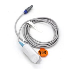 Compatible With Contec 5pin SpO2 Sensor Probe Cable Used To CMS6000 CMS8000
