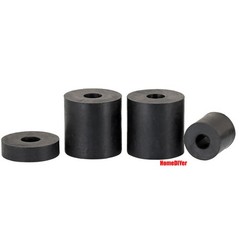 Round Rubber Spacer Anti Vibration Isolation Pads Isolator Bushing Washer M2-M56