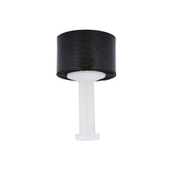Cast Narrow Banding Stretch Wrap 3″x1000′ 80 Gauge Black Shrink Film 18 Rolls