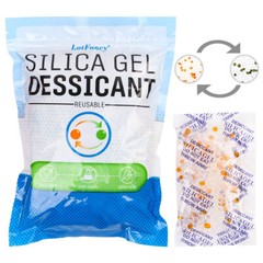 40 Packs 10g Silica Gel Desiccant Food Grade Moisture Absorber Drying Bags