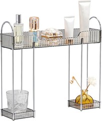 Bathroom Countertop Organizer Over The Faucet, Narrow Counter Organizers Above