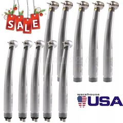 Dental Fiber Optic LED E-generator high speed handpiece Turbine 2 Holes/4 Holes