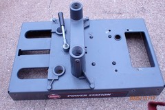 TOP PLATE FOR SHOPSMITH POWER STATION WITH ATTACHMENT HOLDER
