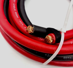 2/0 Gauge Heavy Duty Welding Battery Cable 600V 50C to 105C