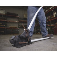 Klutch Rebar Cutter and Bender, 0.625in. Max. Capacity, 90° and 180° Bends,