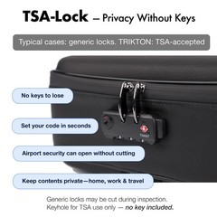 XXL Legal-Size Fire & Water-Resistant Document Box with TSA Lock – Hard-Case