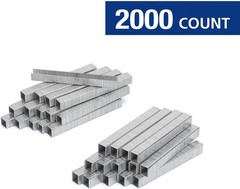 Arrow 2000PC T50 Stainless Steel Staples Set 508SS1 1/2” 12mm 506SS1 3/8” 10mm