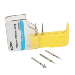 AZDENT 20packs Dental Interproximal Enamel Orthodontic High Speed Diamond Burs