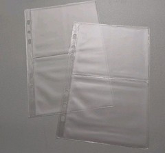 Vtg 1990s-2000s Authentic Louis Vuitton GM Agenda Refill Pages & Plastic Pockets