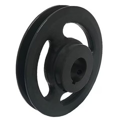 Zoro Select Ak84x5/8 5/8 In Fixed Bore 1 Groove V-Belt Pulley 8.25 In Od,