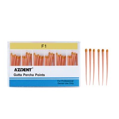 1-100 Packs Dental Endodontic Obturation Gutta Percha Points F1 F2 F3 AZDENT