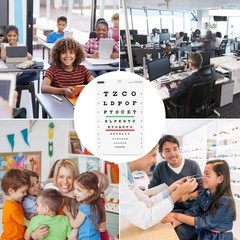 PECULA Snellen Chart, Wall Chart for Eye Exams – 13.9″L x 120″W, Multicolor