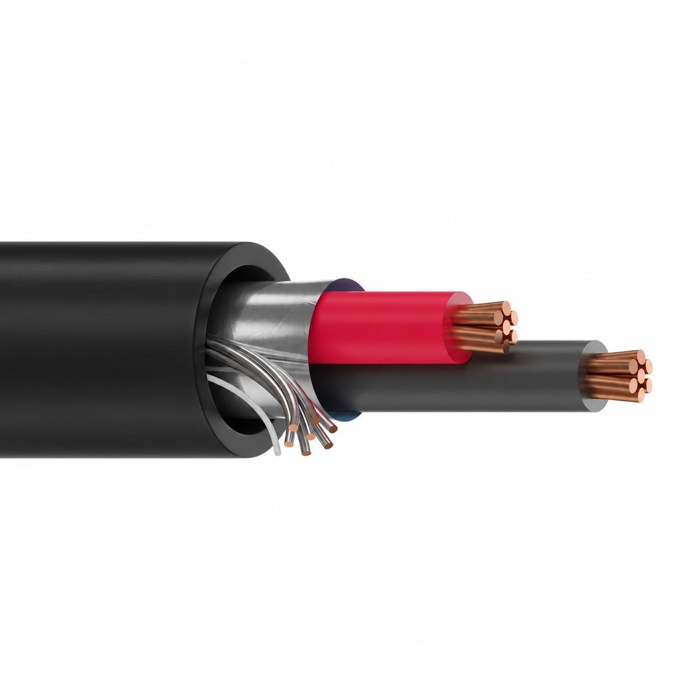 1000′ Belden 6500FE 22 AWG 2 Conductor Shielded Plenum Security Cable 300V