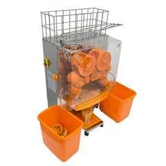 Commercial Orange Juicer Machine 110V Automatic Feeding Lemon Orange Squeezer US