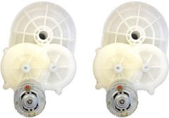 Peg Perego Official RZR/Gator 12V Motor Gearbox Replacement Kit White
