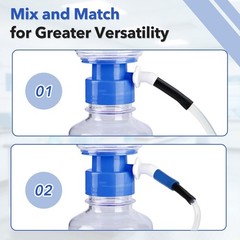 Lab Vacuum Pump Oilless 18 L/Min 1000ML Lab Vacuum Filtration Filter Flask Kit