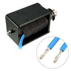 DC 12V 8A 5KG 15mm, Pull Push Type Frame Linear Solenoid Electromagnet Factory