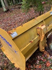 10′ feet snow pusher protech yellow 