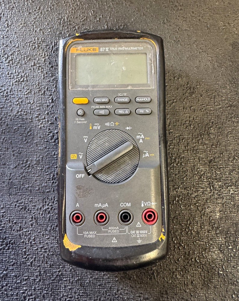Fluke 87V True RMS Digital Multimeter 6000 Count CAT III 1000V AutoHold