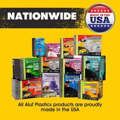Aluf Plastics 7-10 Gallon 1 Mil Thick Clear Heavy Duty – 24 X 23 – Of 500