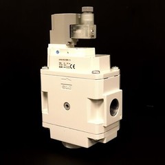 SMC AV4000-N04-5DZB-Z-A Soft Start Valve, 1/2in NPT Port, 24VDC, 30-150psi