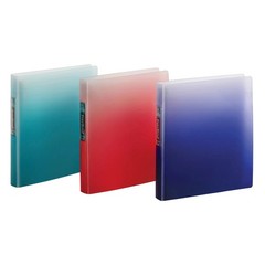 NEW Fashion Everbind 1.5″ Ombre Smoke Binders, Red Blue Purple 12 Pack FREE SHIP