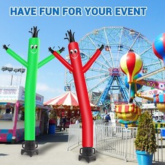 MOUNTO 8ft Air Inflatable Dancer Replacement – Dancer Only, Blower Not Included!