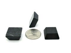 Square Rubber Feet for Electronics 3/4″ X 5/16″ H 3M Adhesive Back 12 pack