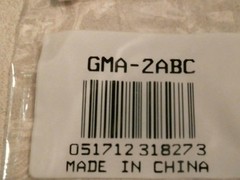 GMA-2ABC 2A 250V GMA Electronic Fuse, 5 Fuses per order, FREE SHIPPING