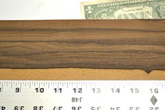 Ziricote Raw Wood Veneer Sheet 3.5 x 31 inches 1/42nd 7633-47