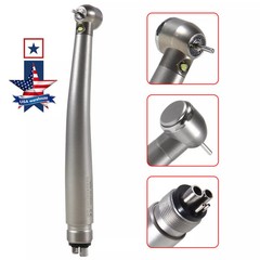 Dental E-Generator LED High Speed+Low Speed kit contra angle Handpiece KIT 4Hole