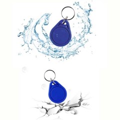 50/100/200x RFID Key Fobs UID 13.56MHz Rewritable Proximity IC Smart Token Tag
