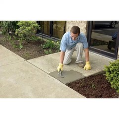10 lb. Vinyl Concrete Patch Repair Cement Floor Sidewalk Steps, Crack Resistant