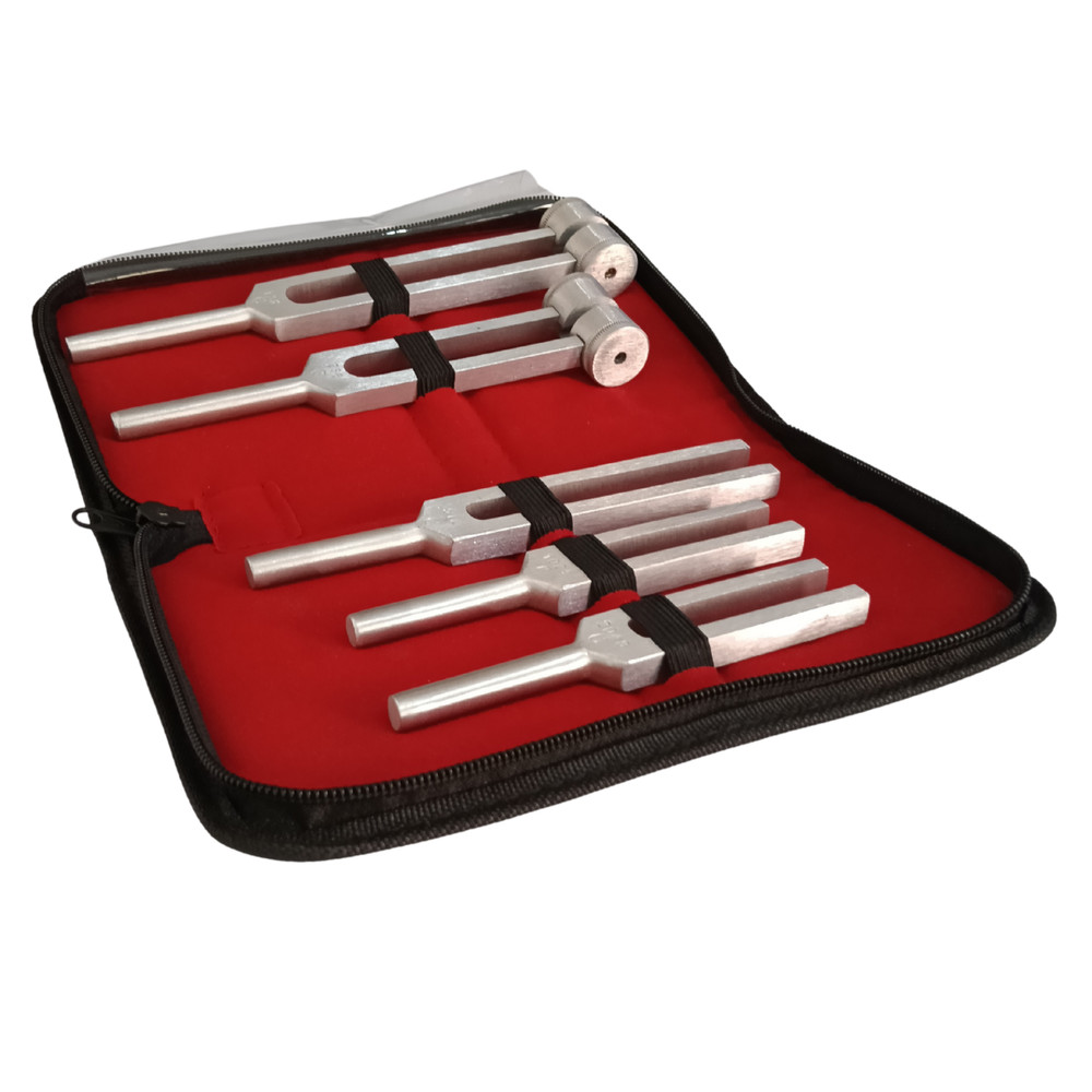Premium 5 Pcs Tuning Forks – Diagnostic Tool Kit for Medical Use