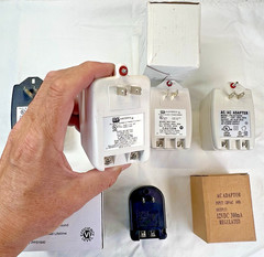 PLUG-IN TRANSFORMER ASSORTMENT *Lot of 8* 12V through 24V See Description