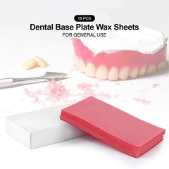 Dental Lab Base Plate Red Utility Wax Sheets For Dental General Use