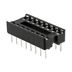 10 x 16-Pin DIP IC Socket – 0.3 inch Narrow – Through-Hole