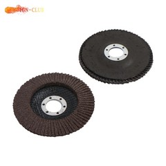 50Pcs Premium Zirconia Flap Disc Sanding Grinding 4-1/2″ X 7/8″ 40 Grit Grey