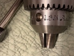 JACOBS 14N 3JT Heavy Duty BB Super Chuck 0-1/2 (0-13mm) x 1″ Shank & Key Plus