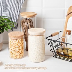 Wide Mouth Mason Jar Lids Wooden Storage Canning Jar Lids Ball Jars 24pcs