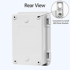 Outdoor Waterproof Electrical Box Junction Box Weatherproof IP67 ABS Plastic Enc