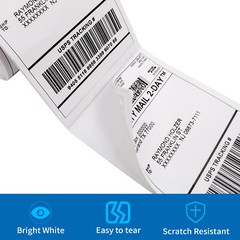 6 rolls Thermal Shipping Labels 4*6 inch for UPS USPS Shipstation 2100 labels