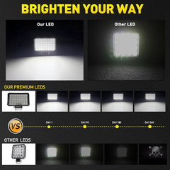 LED Work Light Fit Case 580 590 Construction Backhoe Loaders Crawler Dozers 650H